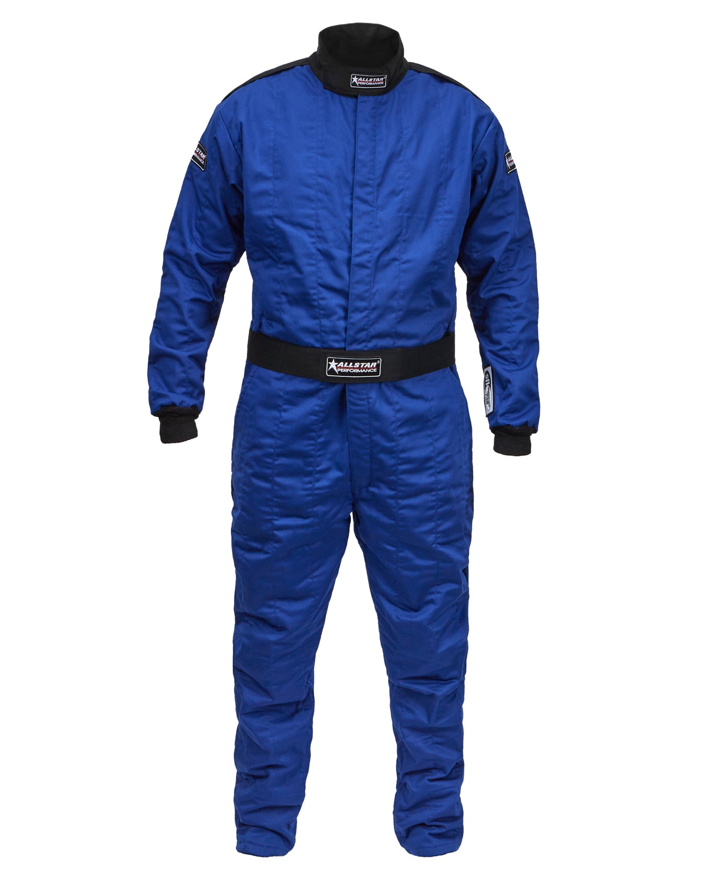 Driving Suit - 1-Piece - SFI 3.2a/5 - Multi Layer - Fire Retardant Fabric / Nomex - Blue - Medium - Each