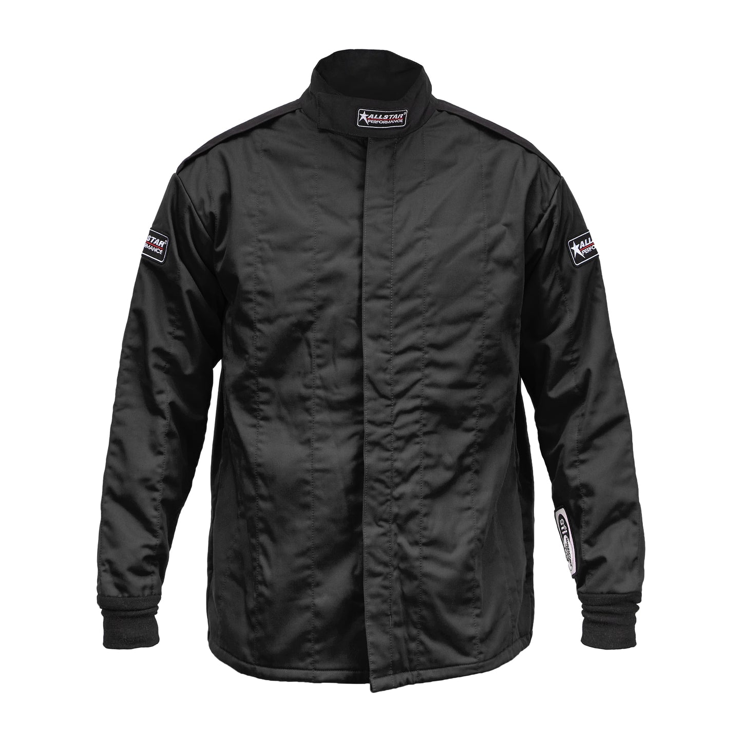 Driving Jacket - SFI 3.2a/5 - Multi Layer - Fire Retardant Fabric / Nomex - Black - Small - Each