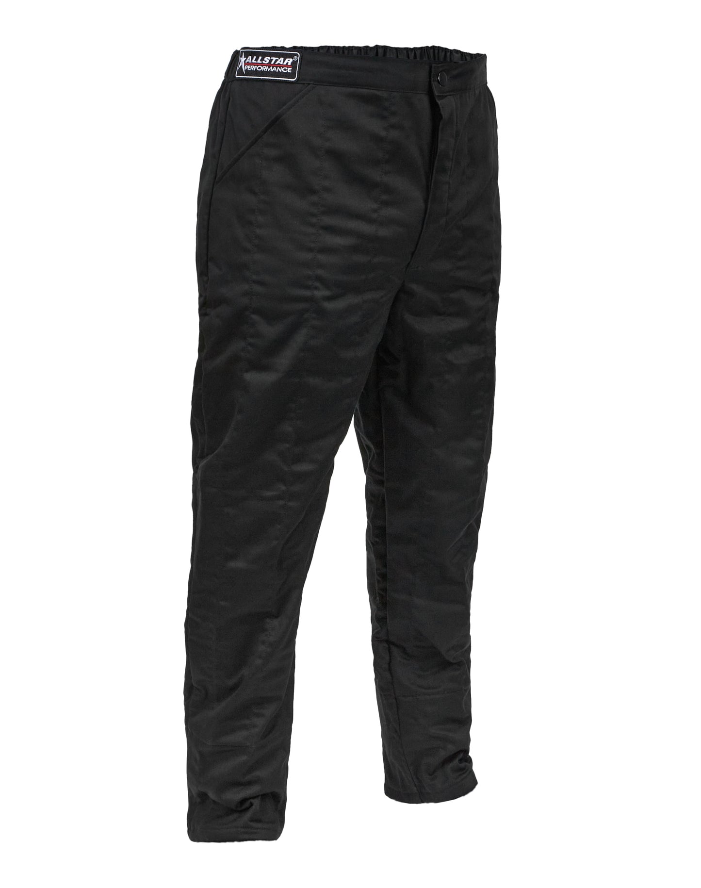 Driving Pants - SFI 3.2a/5 - Multi Layer - Fire Retardant Fabric / Nomex - Black - Small - Each