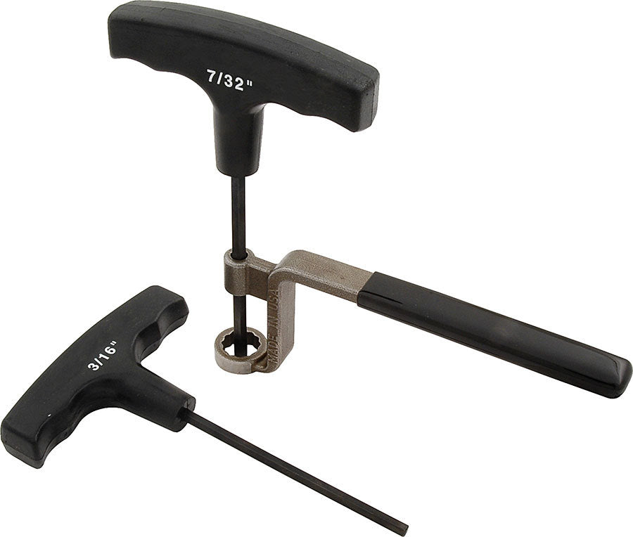 Valve Lash Wrench - 9/16 in Wrench - 3/16 and 7/32 in Allen - Insulated Handles - Steel - Stud Girdle Assemblies - Kit