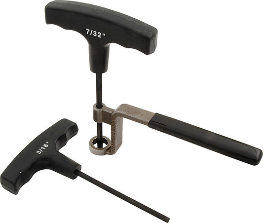 Valve Lash Wrench - 9/16 in Wrench - 3/16 and 7/32 in Allen - Insulated Handles - Steel - Stud Girdle Assemblies - Kit