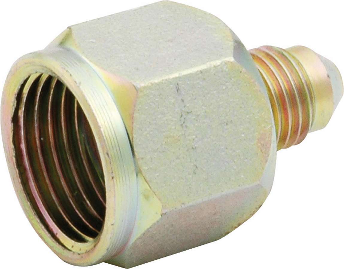 Fitting - Adapter - Straight - 8 AN Female to 4 AN Male - Steel - Zinc Oxide - Each