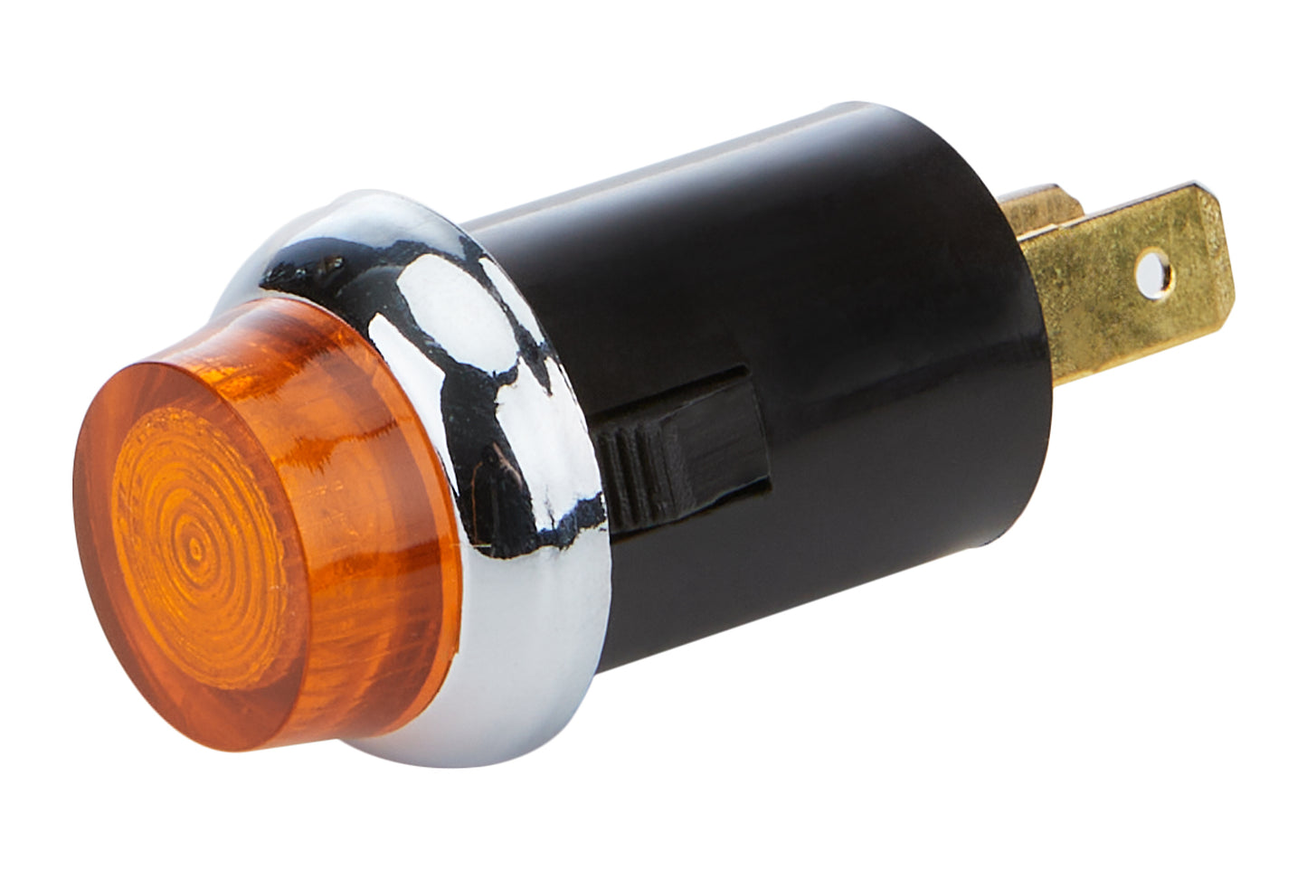 Warning Light - 12V - 3/4 in Diameter - Amber - Universal - Each