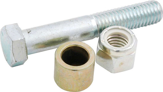 Shock Bracket Hardware - Bolt / Lock Nut / Spacer - Steel - Zinc Oxide - Allstar Weld-On Shock Brackets - Kit
