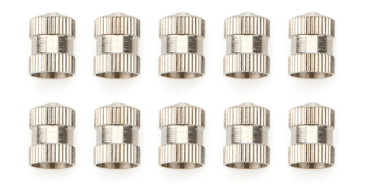 Valve Stem Cap - Stainless - Natural - Set of 10