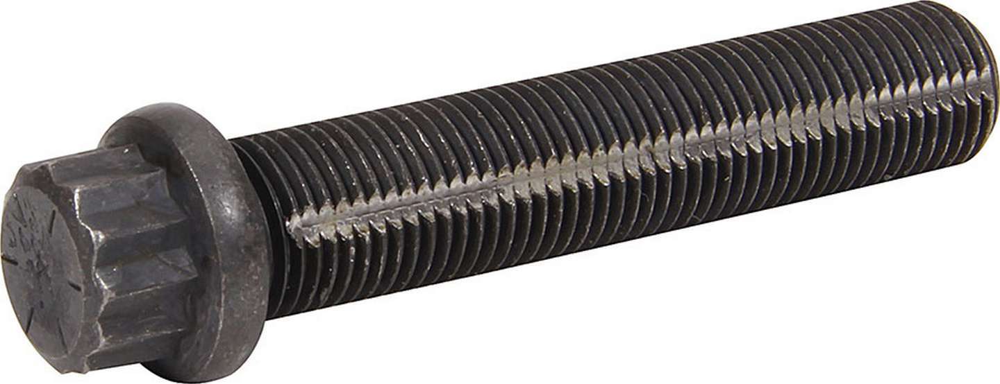 Sway Bar Arm Bolt - 1/2-20 in Thread - 2.5 in Long - 12 Point Head - Steel - Black Oxide - Adjustable Sway Bar Arms - Each
