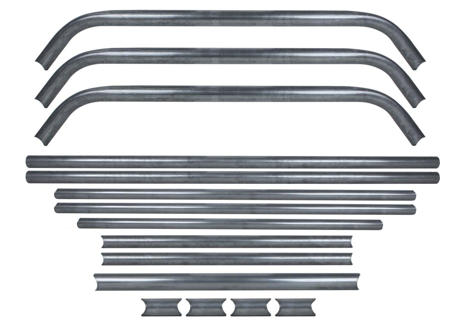 Roll Cage - Strut Kit - Component Box - Steel - Natural - Mini Enduro Roll Cage - Kit