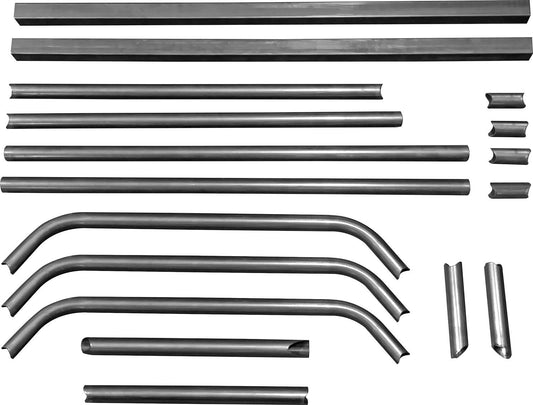 Roll Cage - Strut Kit - Mini Enduro - Weld-On - 1.75 in Diameter - 0.095 in Wall - Steel - Natural - Ford Focus - Kit