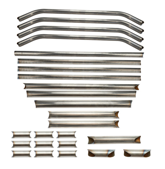 Roll Cage - Strut Kit - Component Box - Steel - Natural - Deluxe Roll Cage - Crown Vic - Kit