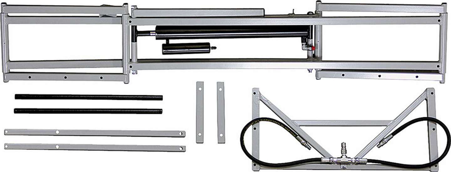 Race Car Lift Frame Box - Steel - Gray Paint - Passenger Side - Allstar Race Car Lifts - Each