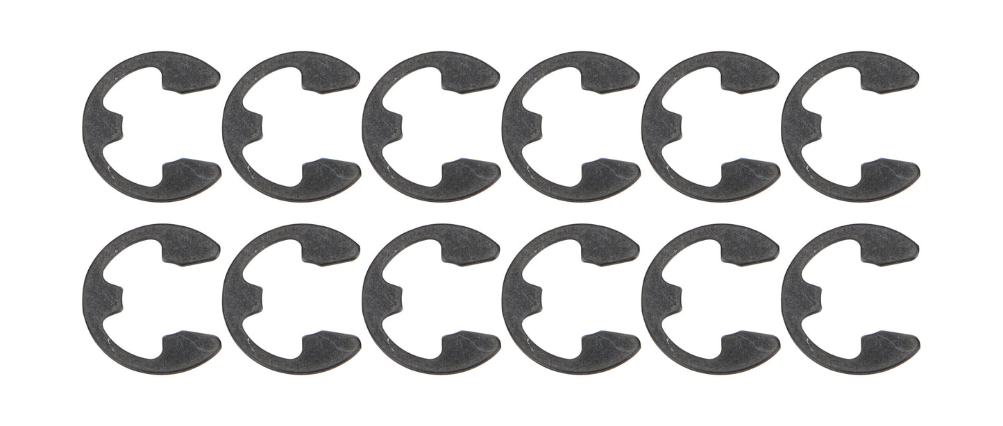 Snap Ring - E-Clip - Steel - Black Oxide - Sprint Car Wheel Covers - Each