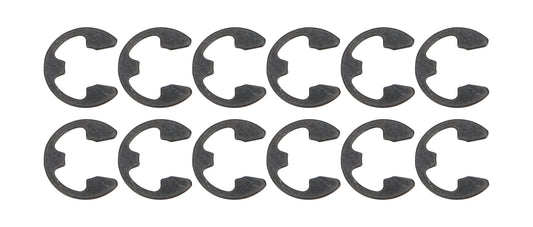 Snap Ring - E-Clip - Steel - Black Oxide - Sprint Car Wheel Covers - Each