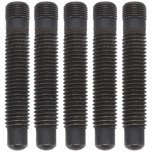 Wheel Stud - 5/8-11 in Thread - 3.750 in Long - Steel - Black Oxide - Set of 5