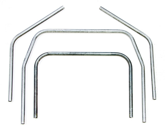 Roll Cage - Main Hoop Kit - Weld-On - 1.625 in OD - A-Pillar Bars / Halo / Main Hoop - Steel - Natural - GM G-Body 1978-88 - Kit