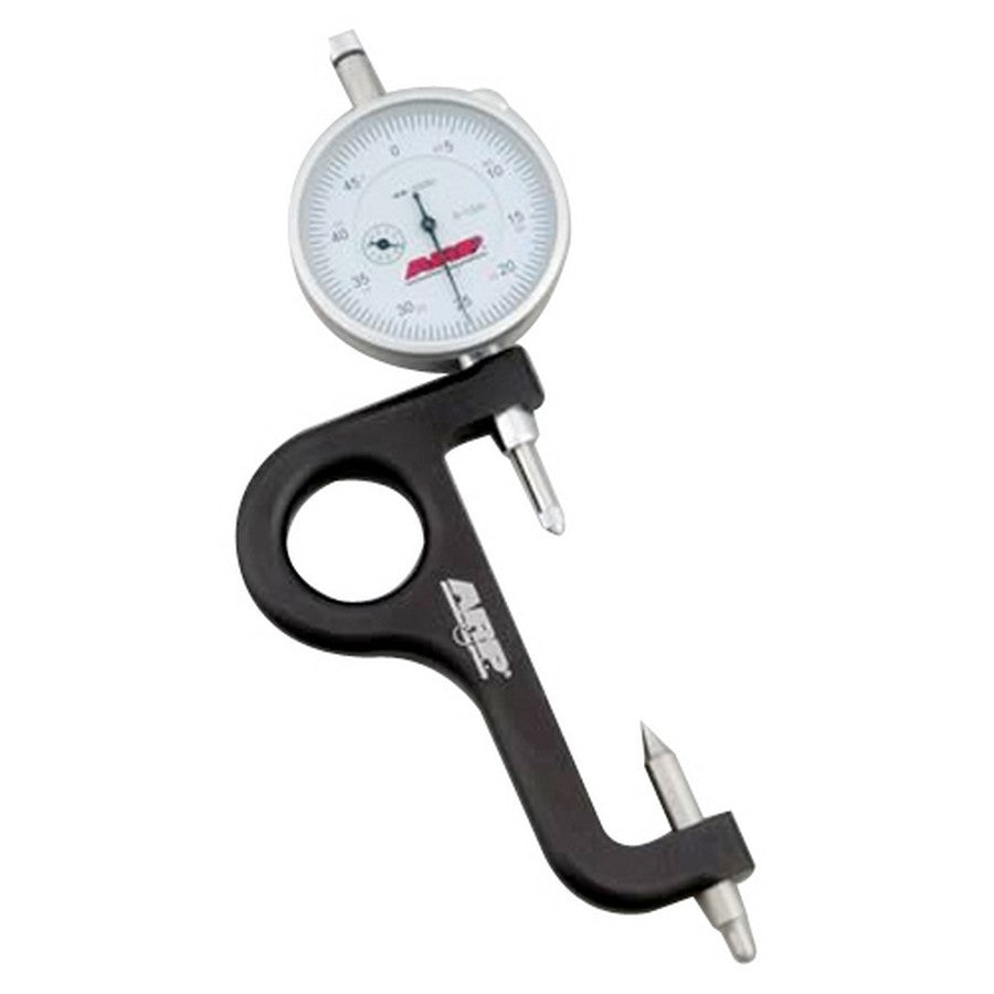 Rod Bolt Stretch Gauge - Adjustable Length - Dial Indicator - 0.0005 in Increments - Billet Aluminum Body - Each