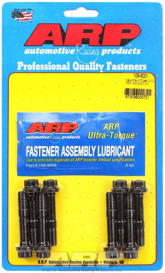Connecting Rod Bolt Kit - High Performance Series - 9 mm Bolt - Chromoly - 2.0 L - DOHC Opel / Vauxhall - Set of 8