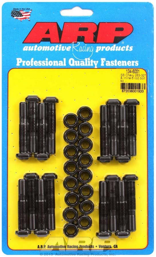 Connecting Rod Bolt Kit - High Performance Series - 11/32 in Bolt - Chromoly - Small Journal - Small Block Chevy - Set of 16