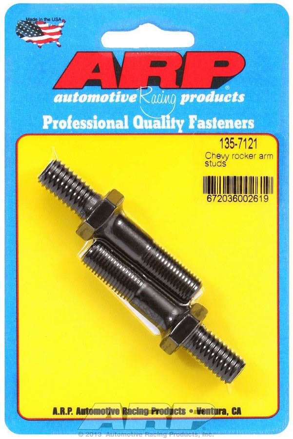 Rocker Arm Stud - High Performance Series - 7/16-14 in Base Thread - 7/16-20 in Top Thread - 1.750 in Effective Stud Length - Chromoly - Universal - Pair