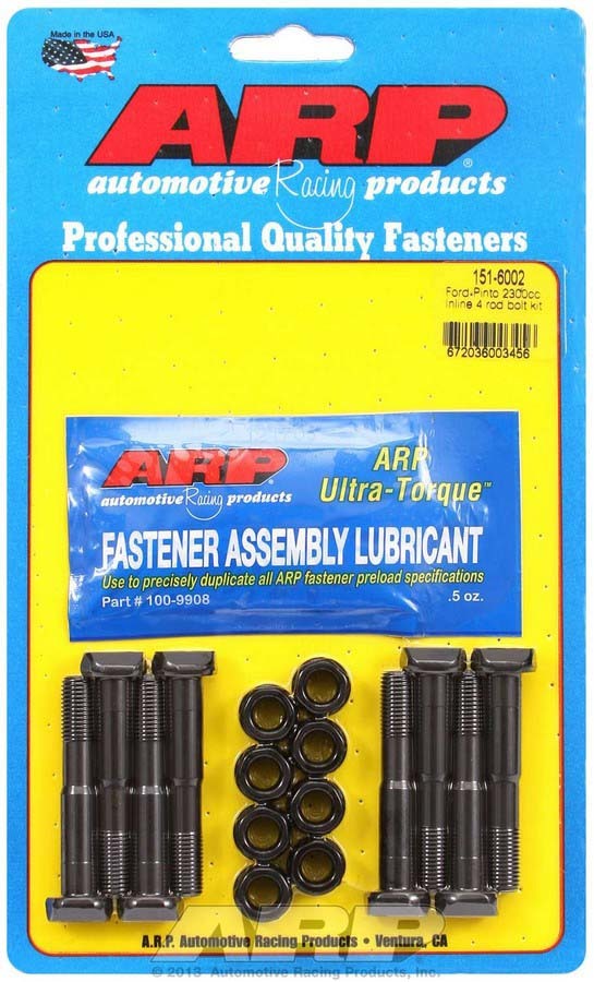 Connecting Rod Bolt Kit - High Performance Series - Chromoly - Ford 2300 - Set of 8