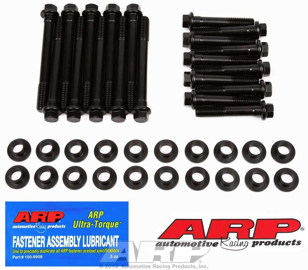Cylinder Head Bolt Kit - High Performance Series - Hex Head - Chromoly - Black Oxide - Small Block Ford - Kit