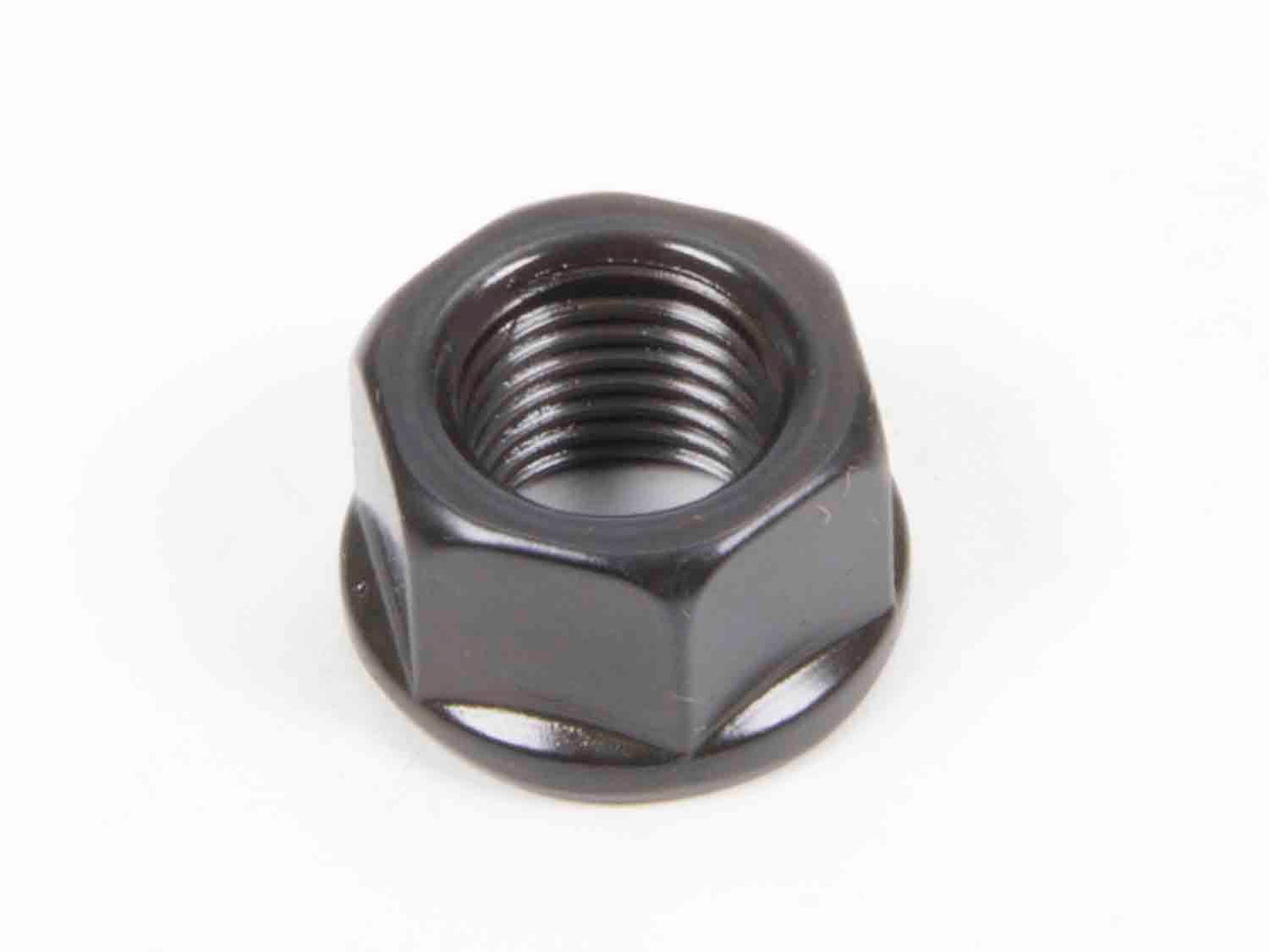 Nut - 3/8-24 in Thread - 9/16 in Hex Head - Chromoly - Black Oxide - Universal - Each