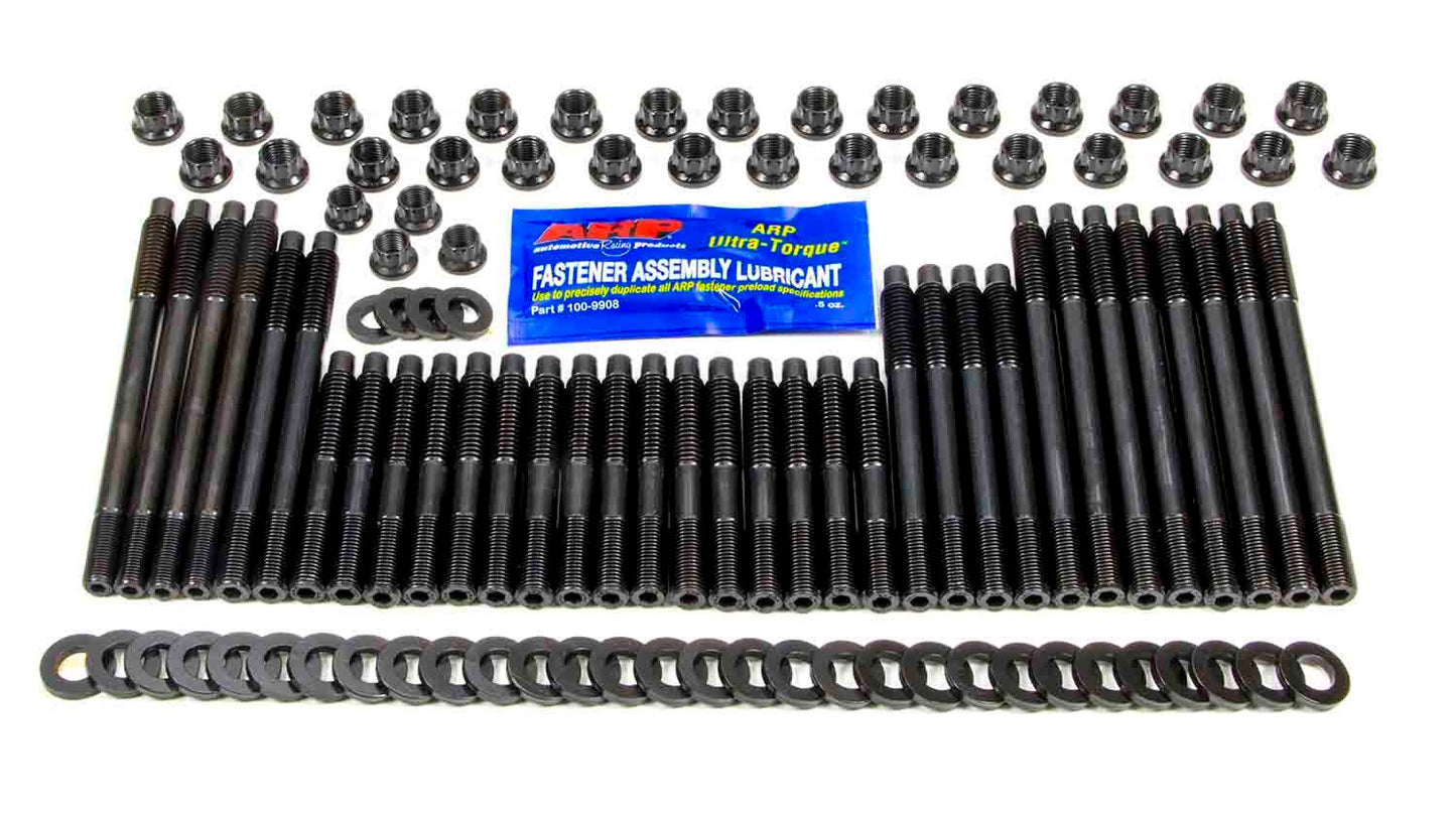 Cylinder Head Bolt Kit - Pro Series - 12 Point Head - Chromoly - Black Oxide - Small Block Chevy - Kit