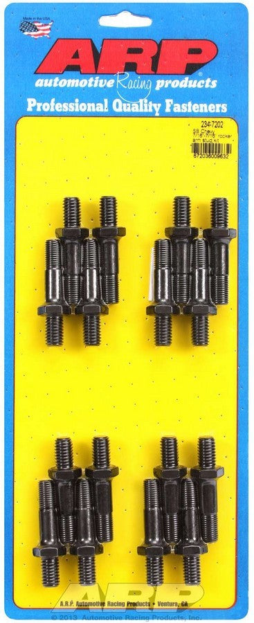Rocker Arm Stud - Pro Series - 7/16-14 in Base Thread - 7/16-20 in Top Thread - 1.770 in Effective Stud Length - Chromoly - Universal - Set of 16