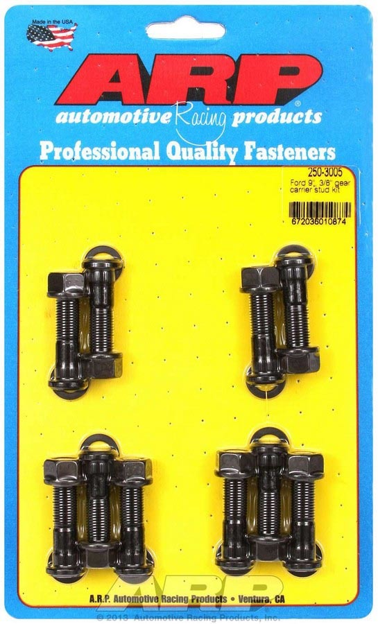 Differential Stud Housing - 3/8-24 in Thread - 1.645 in Long - Ford 9 in - Set of 10