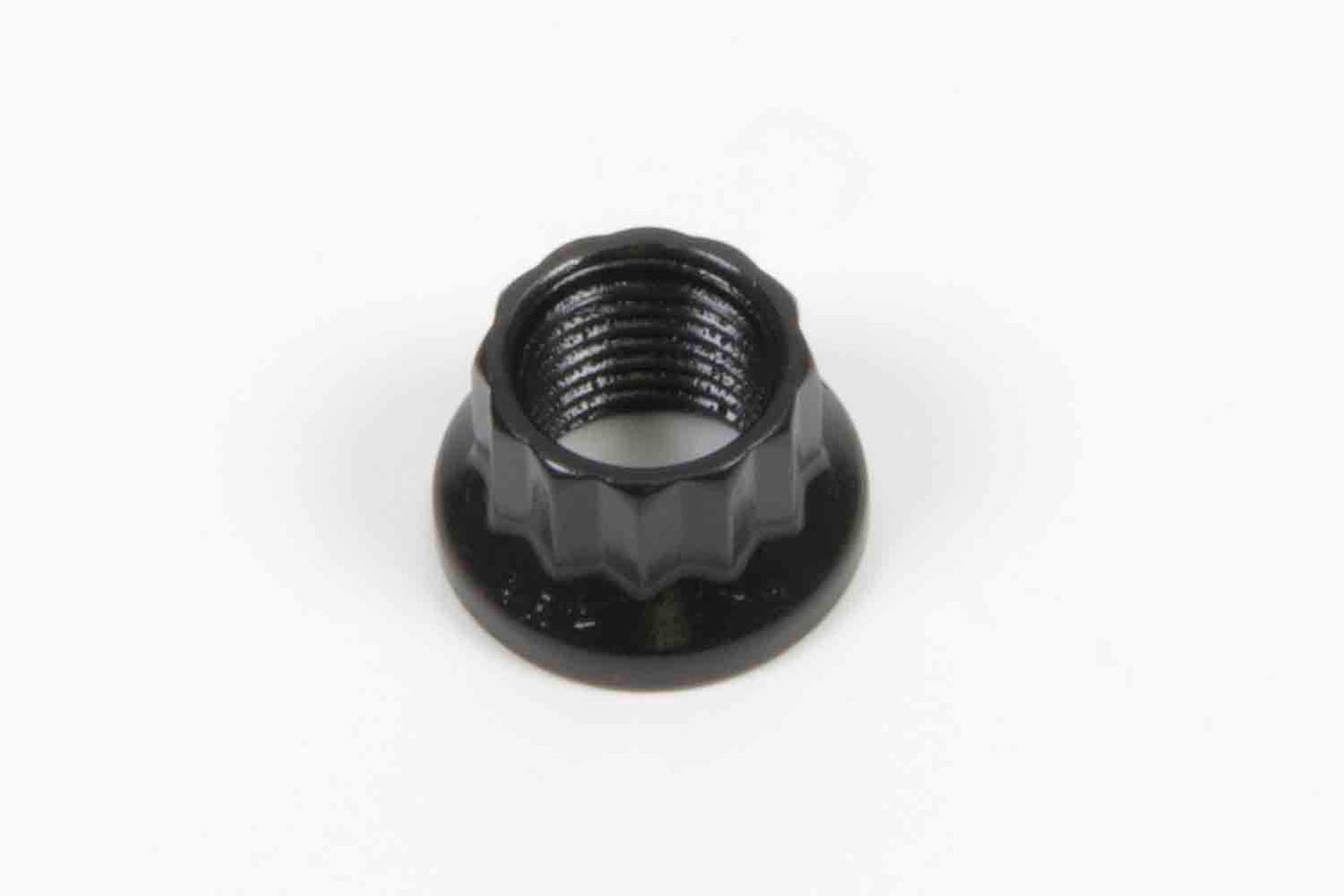 Nut - 3/8-24 in Thread - 7/16 in 12 Point Head - Chromoly - Black Oxide - Universal - Each