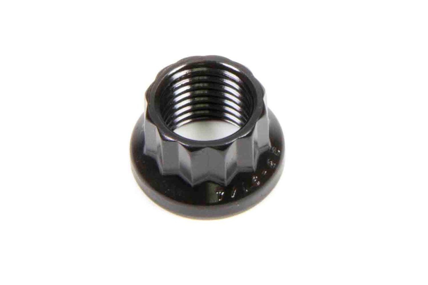 Nut - 7/16-20 in Thread - 1/2 in 12 Point Head - Chromoly - Black Oxide - Universal - Each