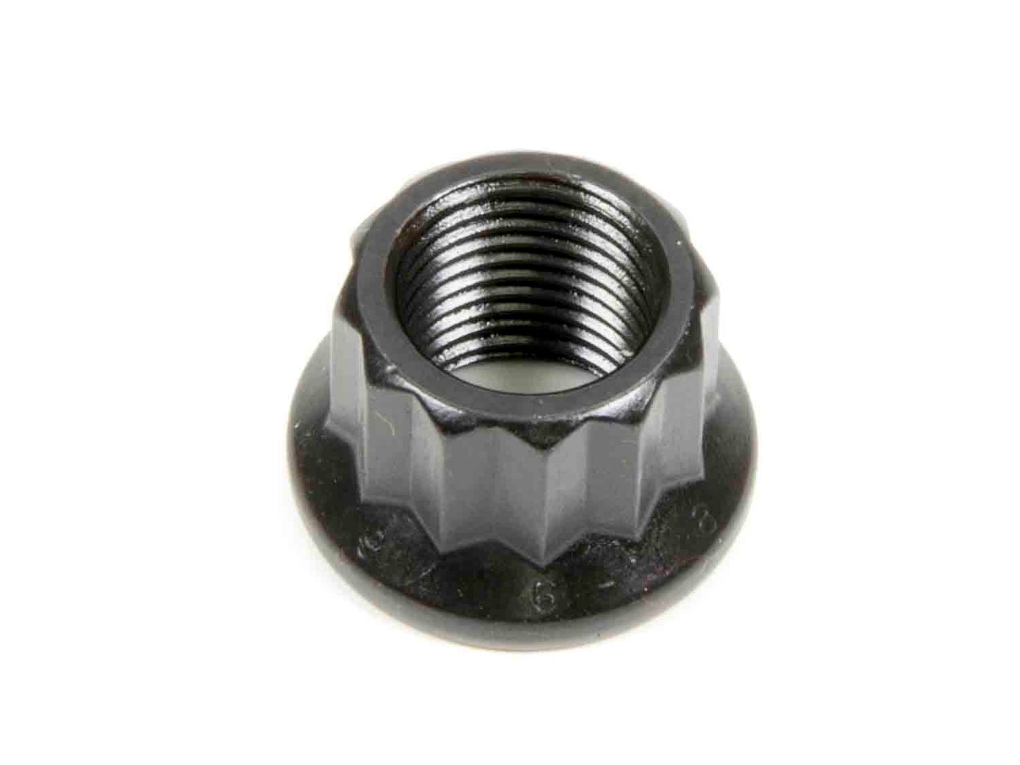 Nut - 9/16-18 in Thread - 11/16 in 12 Point Head - Chromoly - Black Oxide - Universal - Each