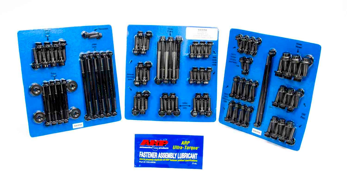 Engine and Accessory Fastener Kit - 12 Point Head - Chromoly - Black Oxide - GM LS-Series - Kit