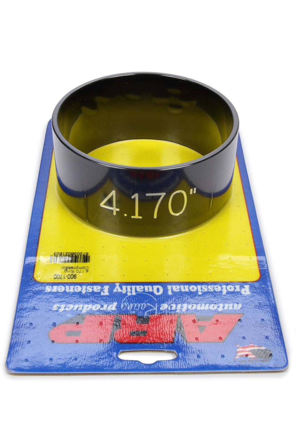 Piston Ring Compressor - 4.170 in Bore - Tapered - Billet Aluminum - Black Anodized - Each