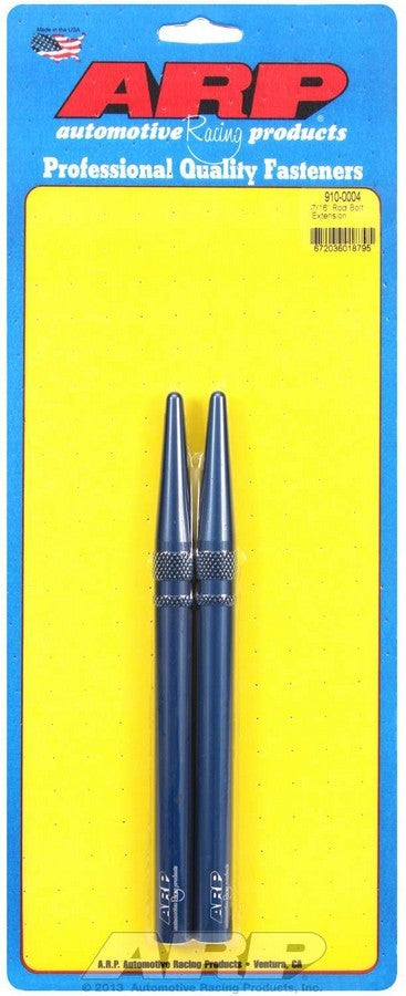 Rod Bolt Extension - 7/16 in Rod Bolts - Aluminum - Hard Anodized - Pair