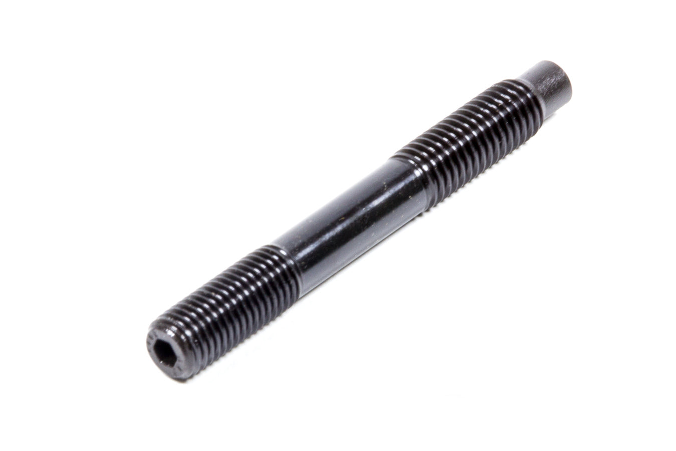Stud - 5/16-24 in and 8 mm x 1.25 Thread - 2.725 in Long - Chromoly - Black Oxide - Universal - Each