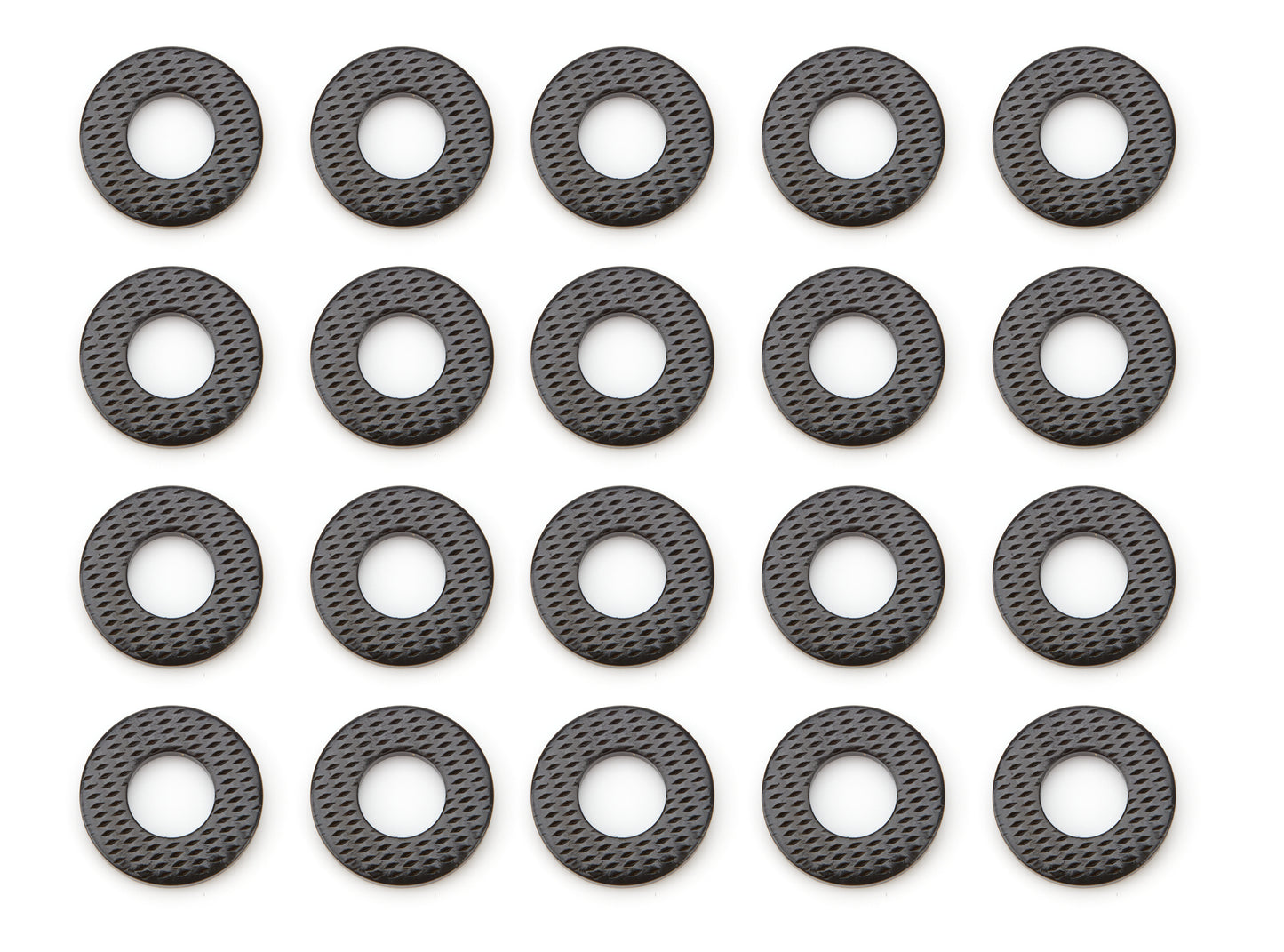 Flat Washer - 0.438 in ID - 0.950 in OD - Steel - Black Oxide - Set of 20