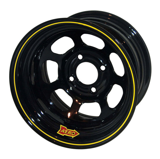 Wheel - 30-Series - 13 x 7 in - 2.000 in Backspace - 4 x 4.25 in Bolt Pattern - Steel - Black Powder Coat - Each