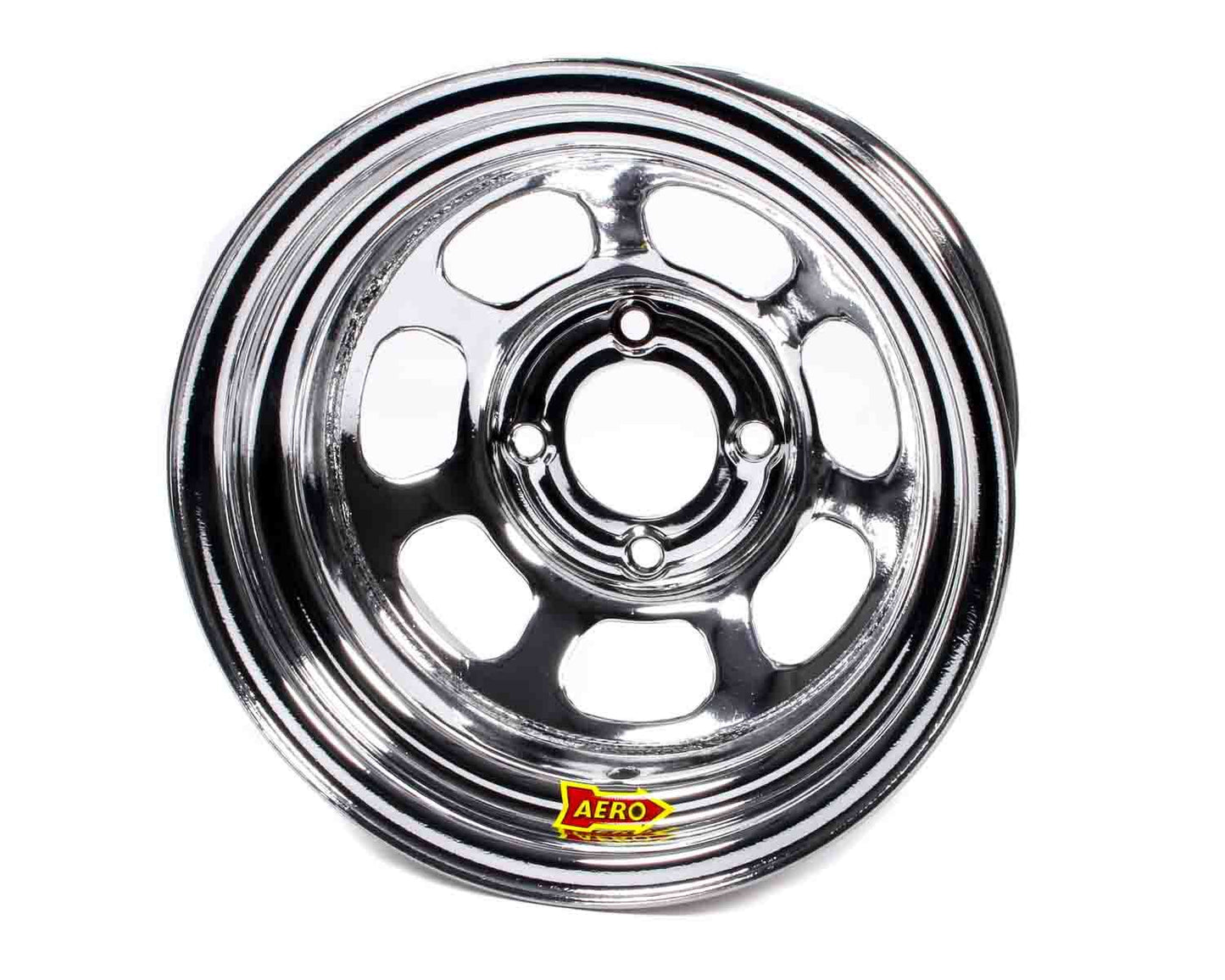 Wheel - 30-Series - 13 x 8 in - 2.000 in Backspace - 4 x 4.25 in Bolt Pattern - Steel - Chrome - Each