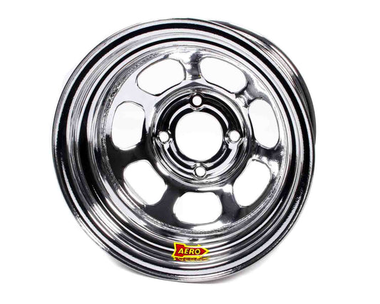 Wheel - 30-Series - 13 x 8 in - 3.000 in Backspace - 4 x 4.25 in Bolt Pattern - Steel - Chrome - Each