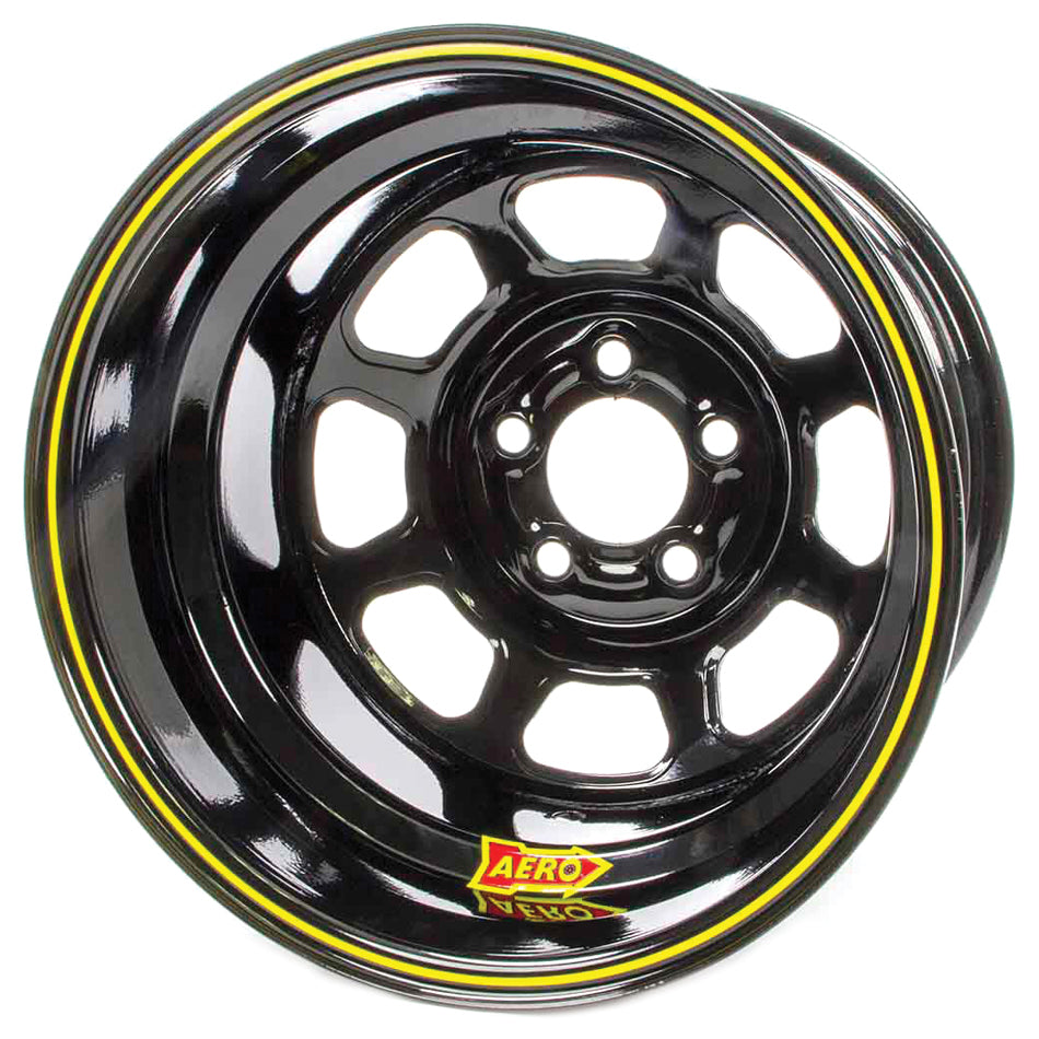 Wheel - 31-Series - 13 x 8 in - 4.000 in Backspace - 4 x 4.50 in Bolt Pattern - Steel - Black Powder Coat - Each