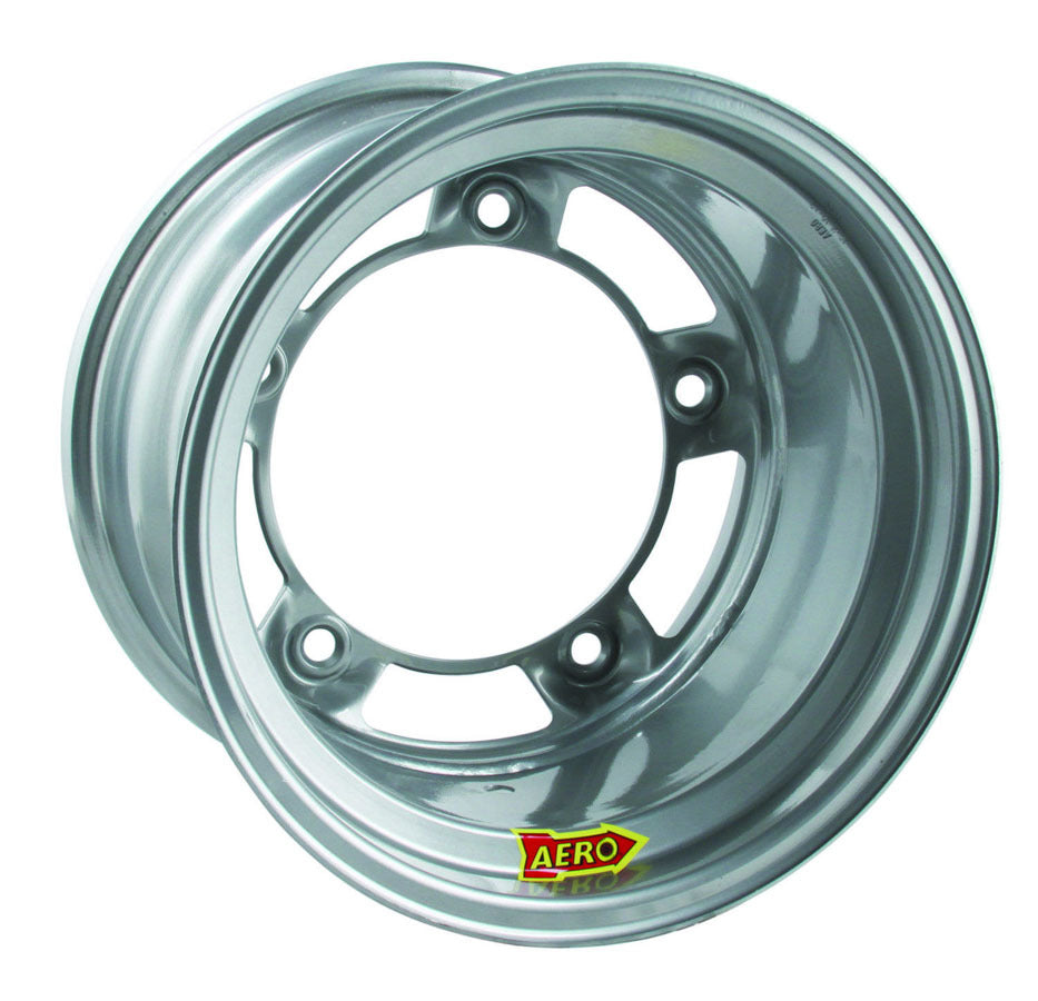 Wheel - 51-Series - 15 x 8 in - 2.000 in Backspace - Wide 5 Bolt Pattern - Steel - Silver Powder Coat - Each