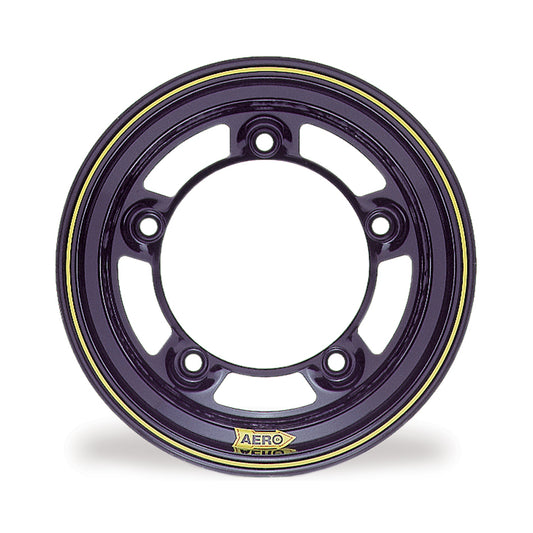 Wheel - 51-Series - 15 x 10 in - 2.000 in Backspace - Wide 5 Bolt Pattern - Steel - Black Powder Coat - Each