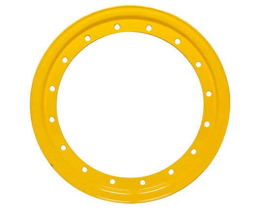 Beadlock Ring - Steel - Yellow Paint - 13 in Wheels - Each