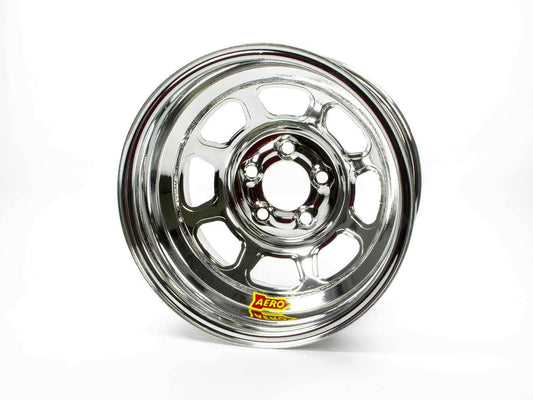 Wheel - 56-Series - 15 x 8 in - 1.000 in Backspace - 5 x 4.75 in Bolt Pattern - Steel - Chrome - Each