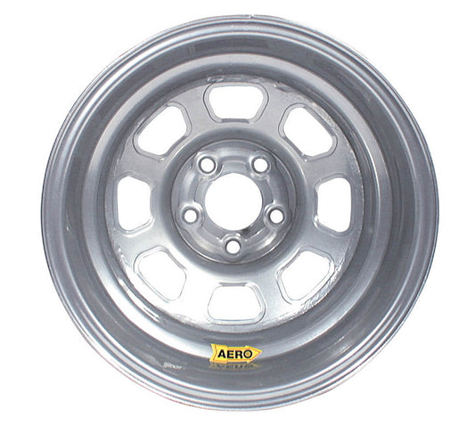 Wheel - 58-Series - 15 x 10 in - 3.000 in Backspace - 5 x 4.75 in Bolt Pattern - Steel - Silver Powder Coat - Each