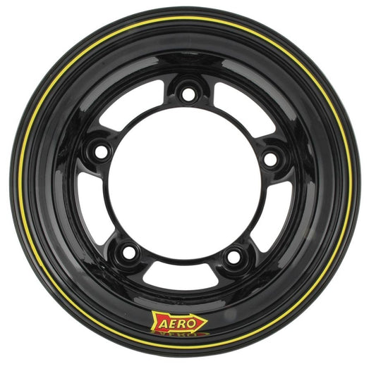 Wheel - 58-Series - 15 x 10 in - 4.000 in Backspace - Wide 5 Bolt Pattern - Steel - Black Powder Coat - Each