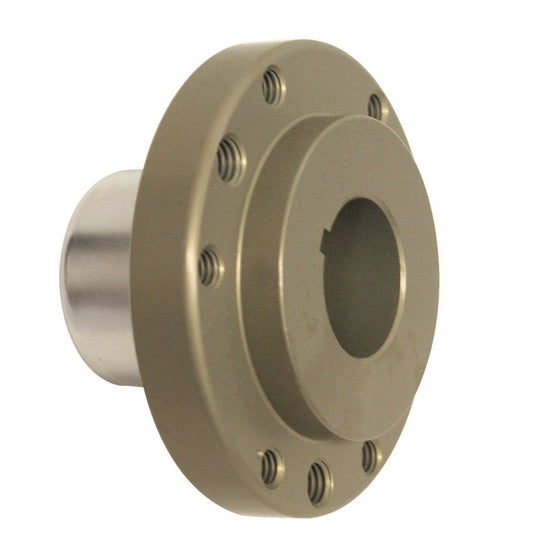 Harmonic Balancer Hub - Aluminum - Tan Paint - ATI Balancers - Small Block Chevy - Each