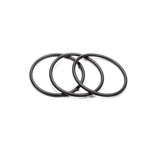 Harmonic Balancer Elastomer Rings - 7 in OD - Rubber - Black - ATI 3 Rings Super Dampers - Kit