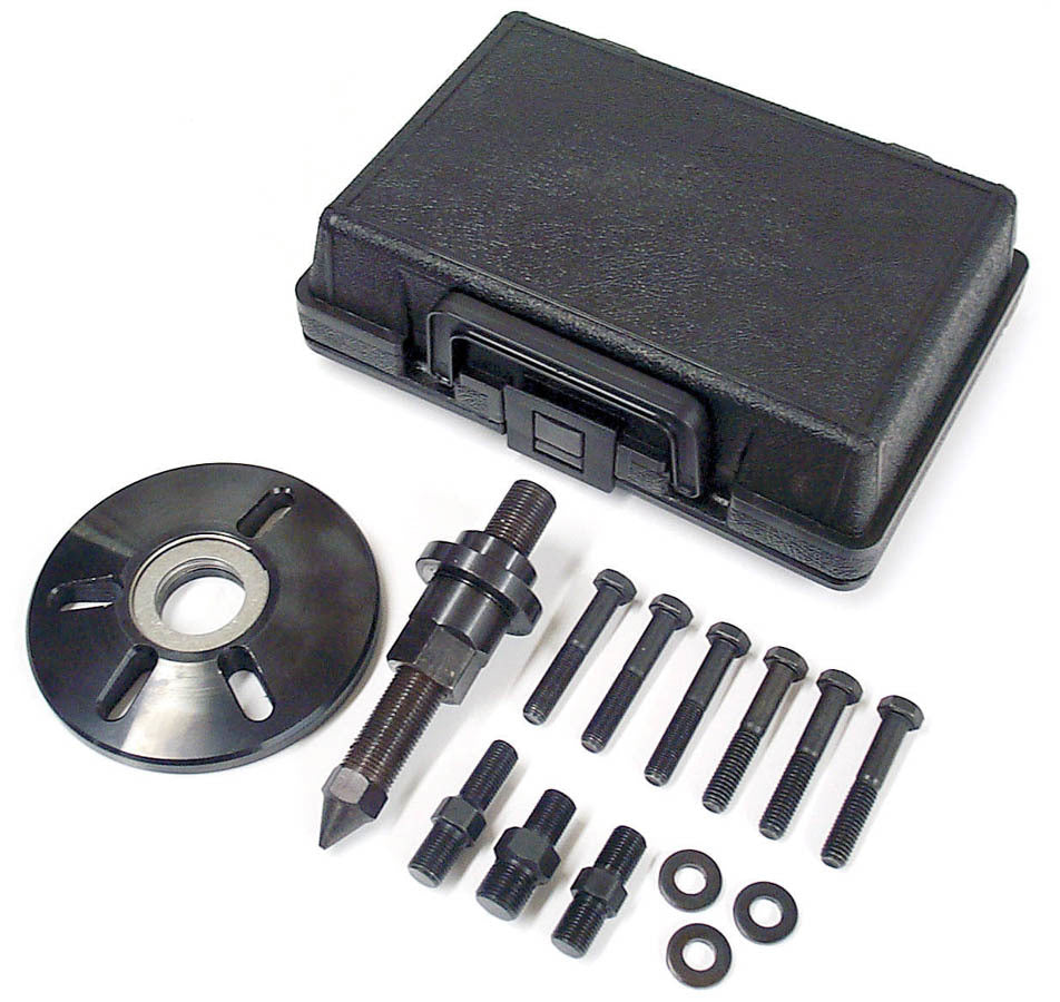 Harmonic Balancer Installation and Removal Tool - Multiple Adapters - Storage Case - Steel - Universal - Kit