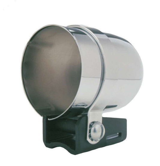 Gauge Cup - 2-1/16 in Diameter Gauge - Pedestal Mount - Steel - Chrome - Universal - Each